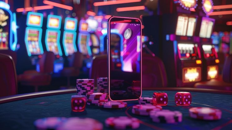 Pemain menikmati taruhan olahraga basketball melalui smartphone